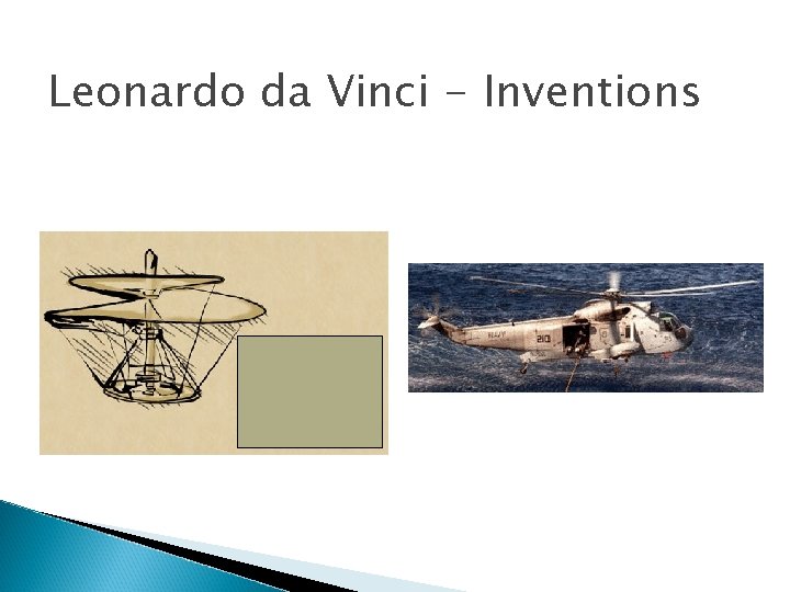 Leonardo da Vinci - Inventions 