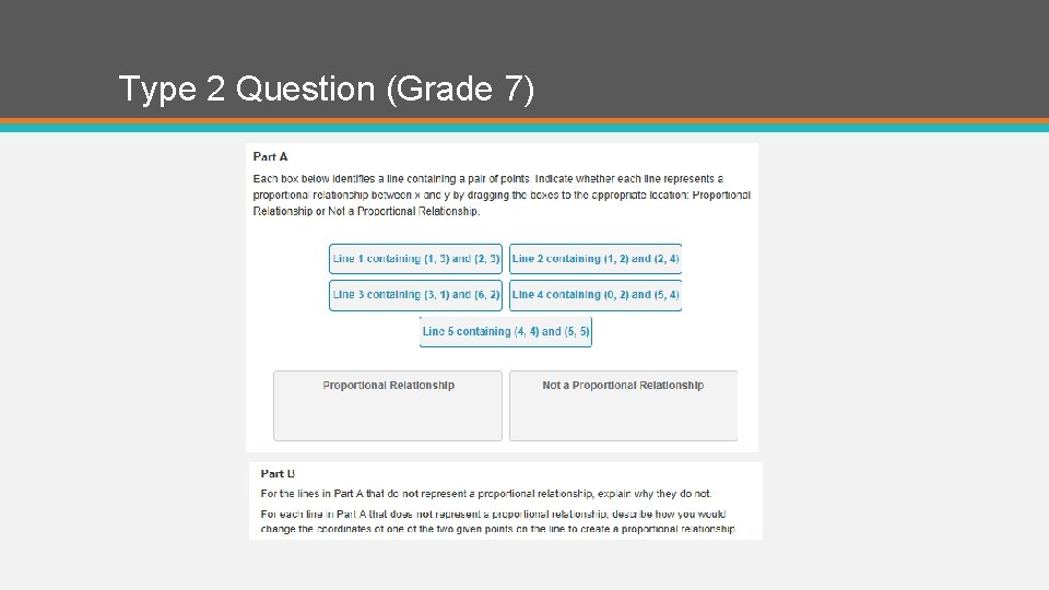 Type 2 Question (Grade 7) 