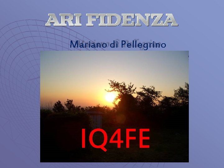 Mariano di Pellegrino IQ 4 FE 