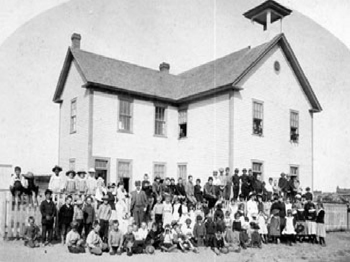 Education Reform in the 1800s This is what