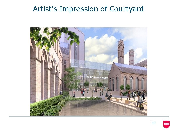 Artist’s Impression of Courtyard 33 