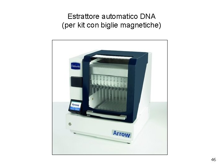 Estrattore automatico DNA (per kit con biglie magnetiche) 46 
