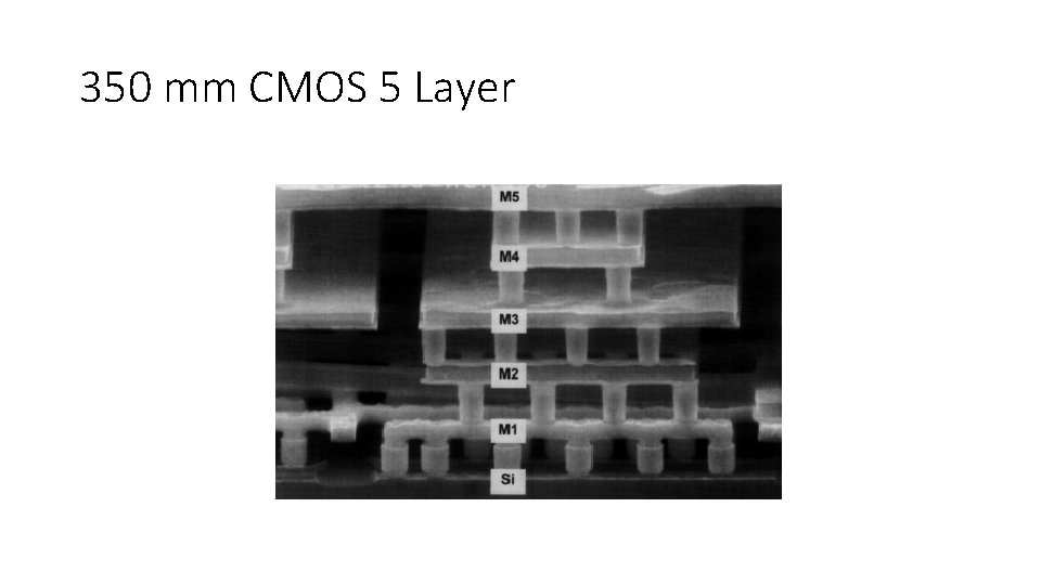 350 mm CMOS 5 Layer 