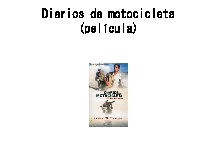 Diarios de motocicleta (película) 