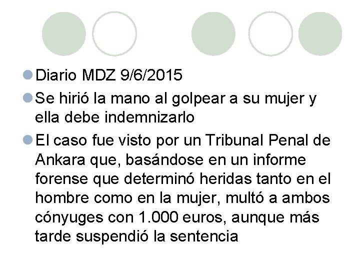 l Diario MDZ 9/6/2015 l Se hirió la mano al golpear a su mujer