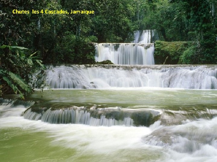 Chutes les 4 Cascades, Jamaique 