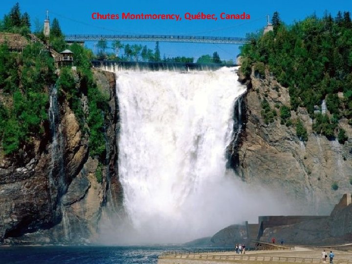 Chutes Montmorency, Québec, Canada 