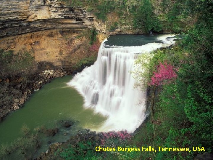 Chutes Burgess Falls, Tennessee, USA 