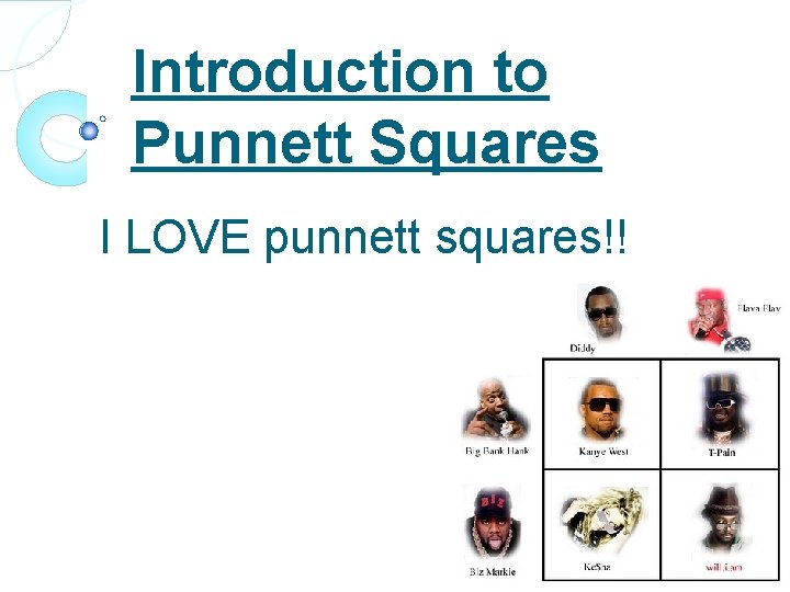 Introduction to Punnett Squares I LOVE punnett squares!! 