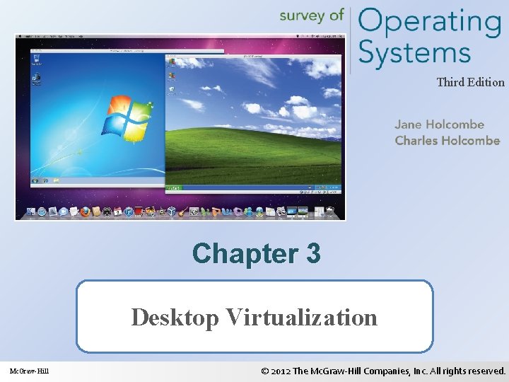 Third Edition Chapter 3 Desktop Virtualization Mc. Graw-Hill © 2012 The Mc. Graw-Hill Companies,