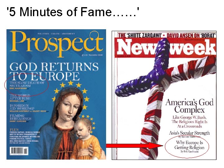 '5 Minutes of Fame……' '5 Minutes of Fame……'