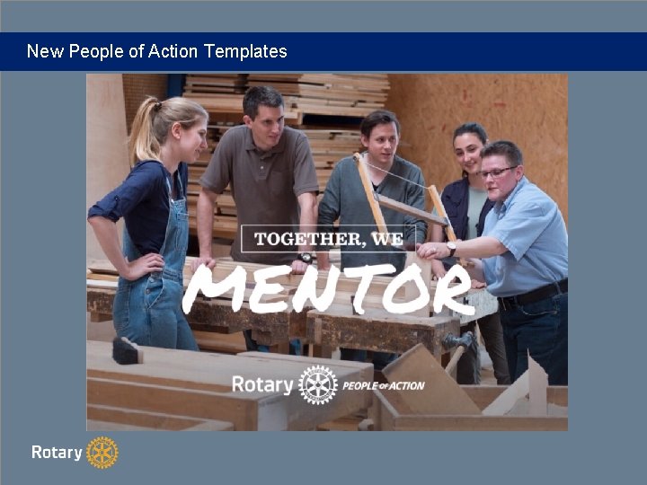 New People of Action Templates 