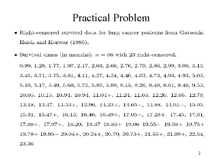 Practical Problem 2 