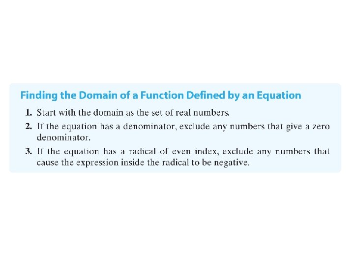 Chapter 3 Functions and Their Graphs 3 1