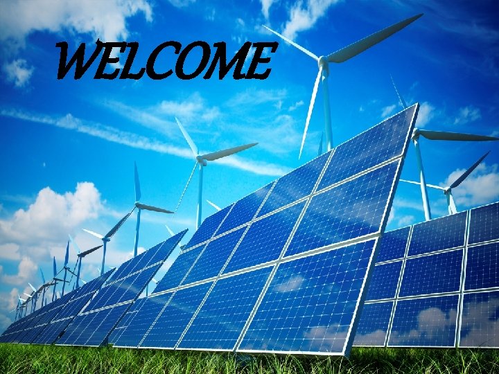 WELCOME 