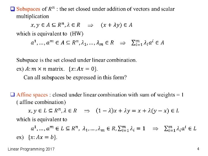 q Linear Programming 2017 4 