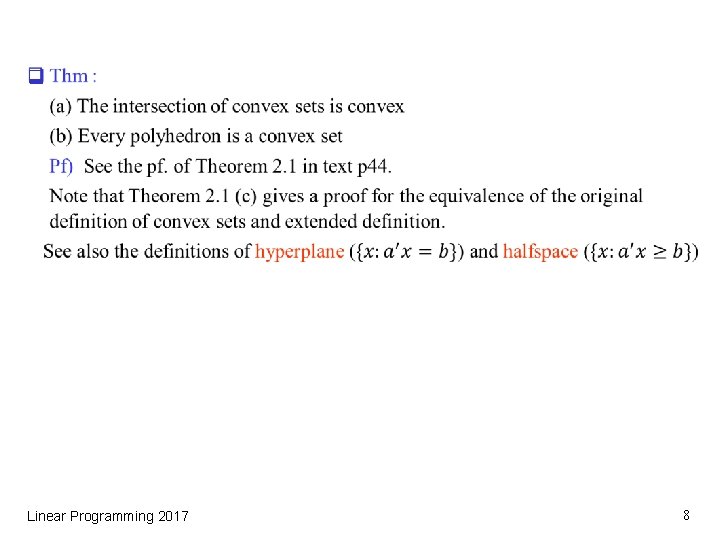 q Linear Programming 2017 8 