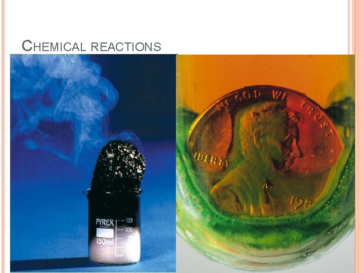 CHEMICAL REACTIONS 