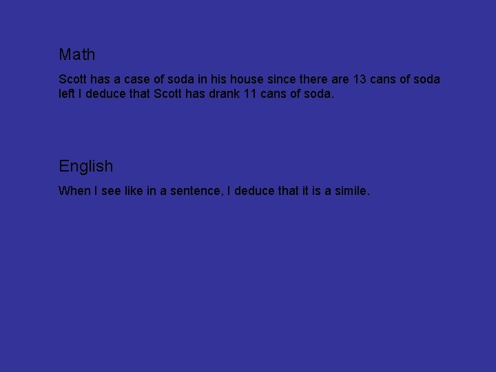 Math Scott has a case of soda in his house since there are 13