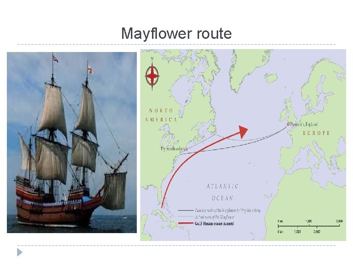 Mayflower route 