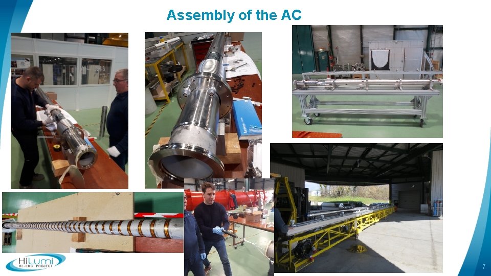 Assembly of the AC 7 