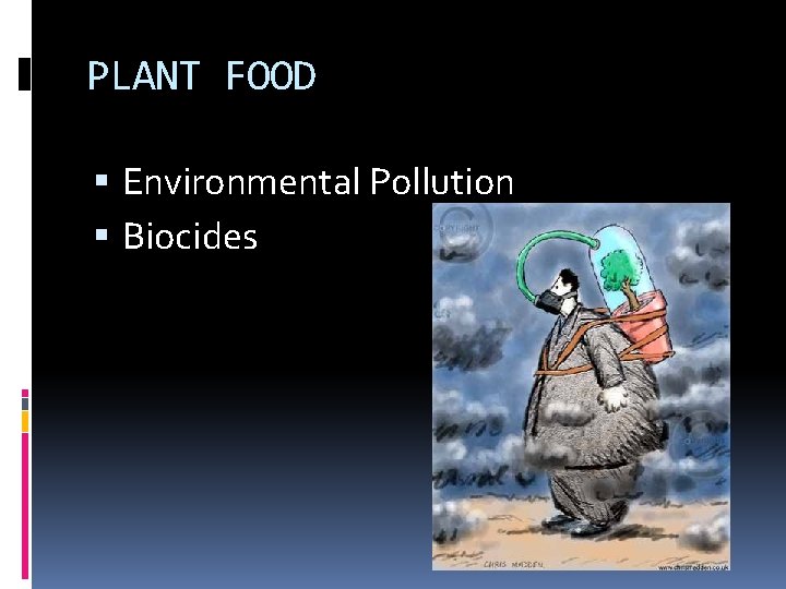 PLANT FOOD Environmental Pollution Biocides 