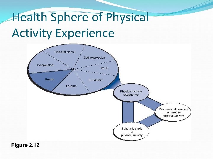 Health Sphere of Physical Activity Experience Figure 2. 12 