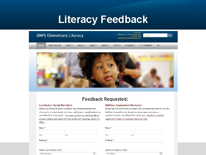 Literacy Feedback 