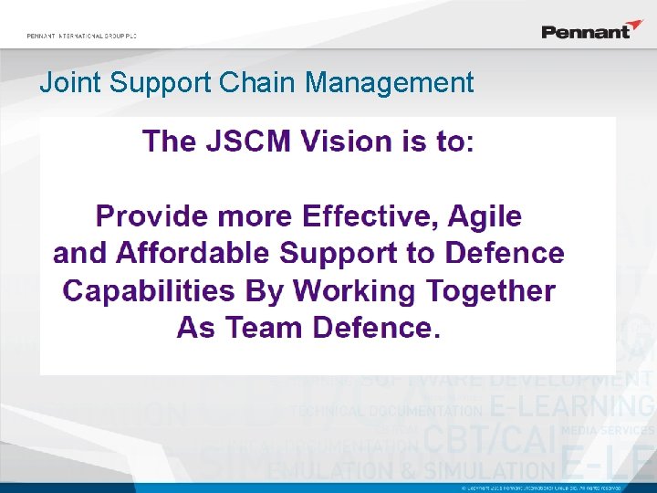 Joint Support Chain Management 