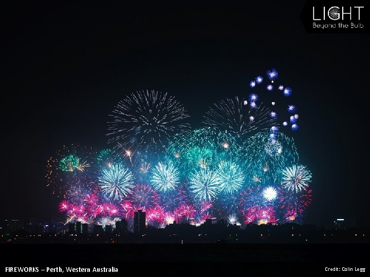 FIREWORKS – Perth, Western Australia Credit: Colin Legg 