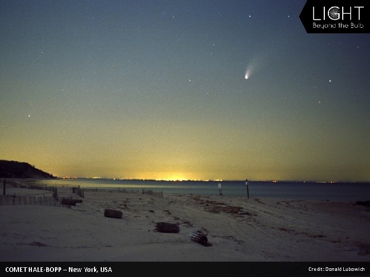 COMET HALE-BOPP – New York, USA Credit: Donald Lubowich 