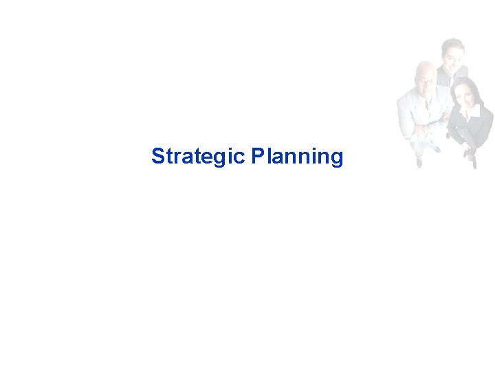 Strategic Planning 