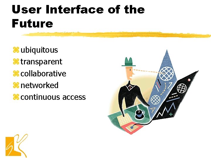 User Interface of the Future z ubiquitous z transparent z collaborative z networked z User Interface of the Future z ubiquitous z transparent z collaborative z networked z