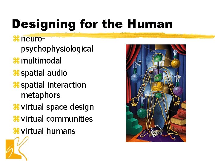 Designing for the Human z neuropsychophysiological z multimodal z spatial audio z spatial interaction Designing for the Human z neuropsychophysiological z multimodal z spatial audio z spatial interaction