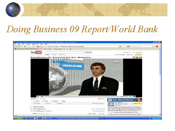 Doing Business 09 Report/World Bank 