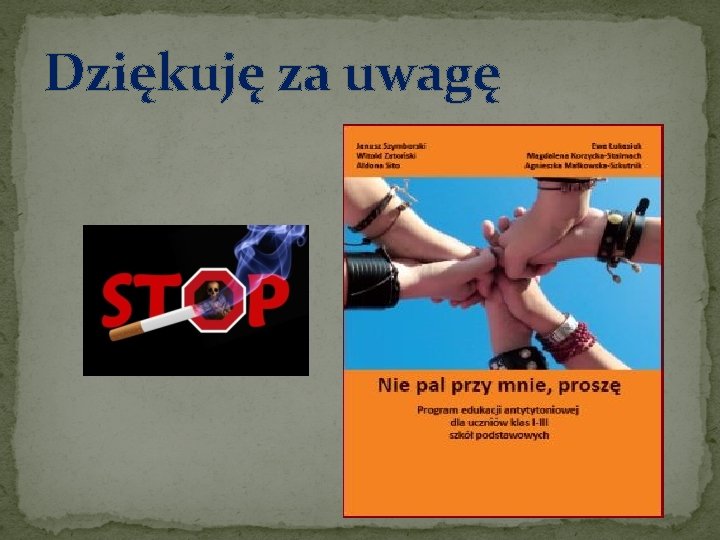 Dziękuję za uwagę 