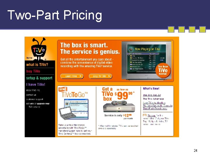 Two-Part Pricing 24 