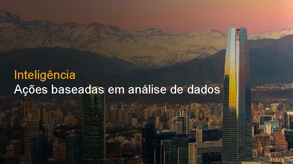 Inteligência Ações baseadas em análise de dados © 2018 SAP SE or an SAP