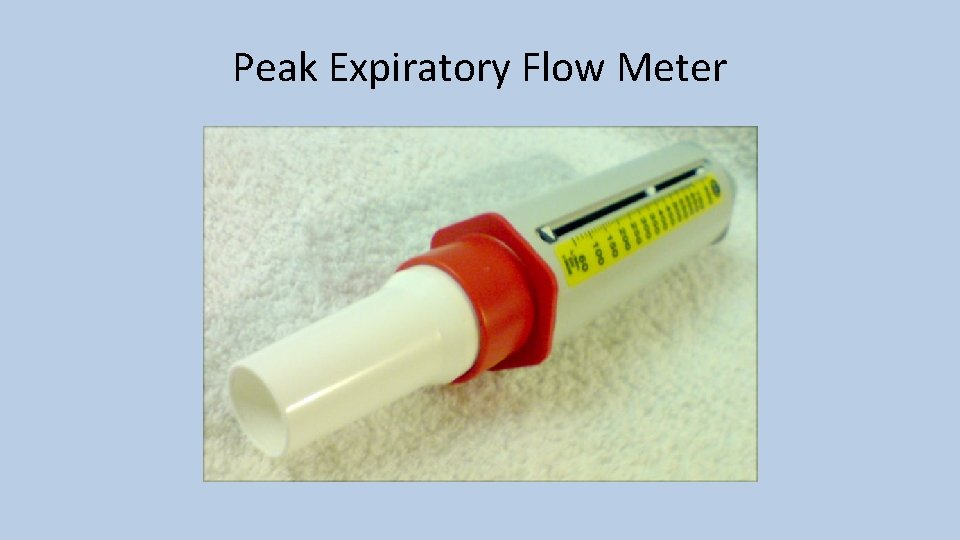 Peak Expiratory Flow Meter 