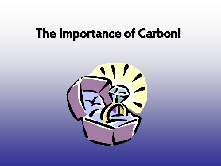 The Importance of Carbon! 