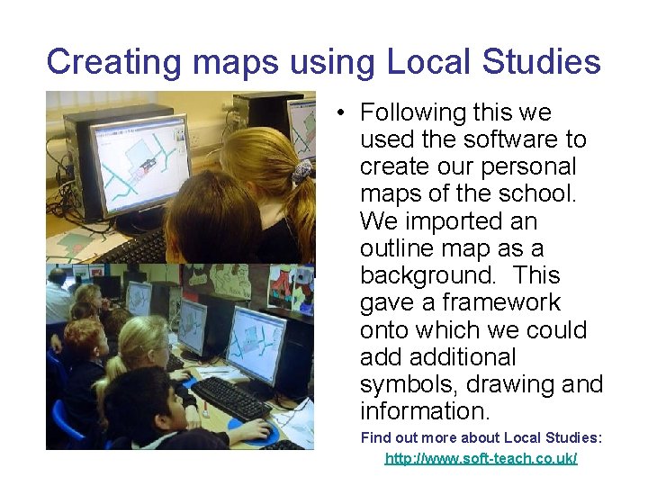 Local Studies Display Examples Mapping our feelings about the school and grounds