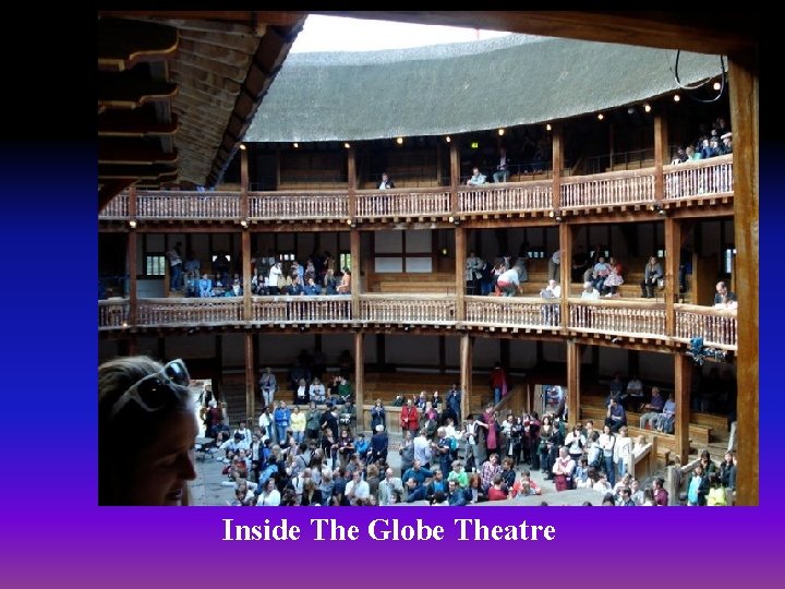 Inside The Globe Theatre 