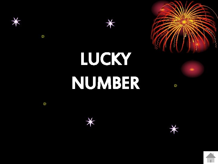 LUCKY NUMBER 