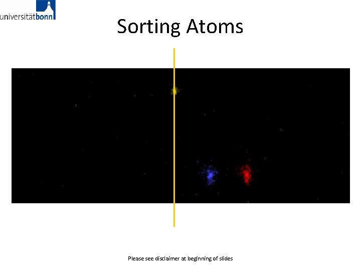 Sorting Atoms Please see disclaimer at beginning of slides Sorting Atoms Please see disclaimer at beginning of slides