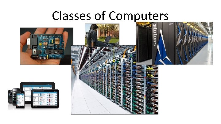 Classes of Computers 