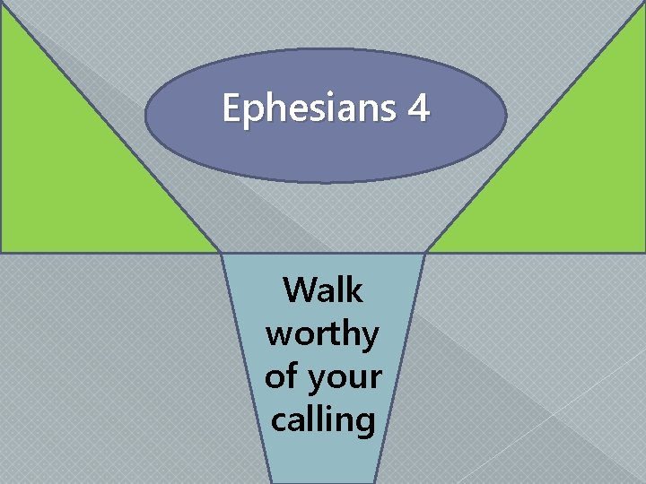 Ephesians 4 Walk worthy of your calling 