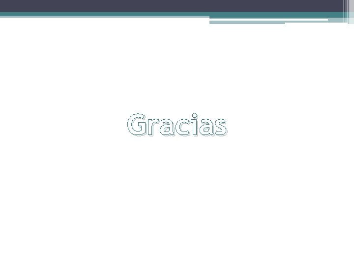 Gracias 