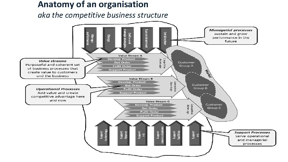 Anatomy of an organisation aka the competitive business structure 