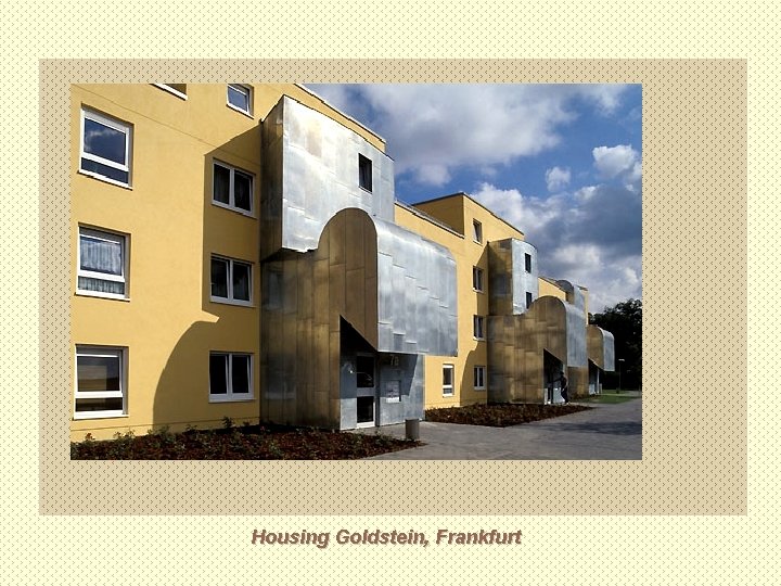 Housing Goldstein, Frankfurt 
