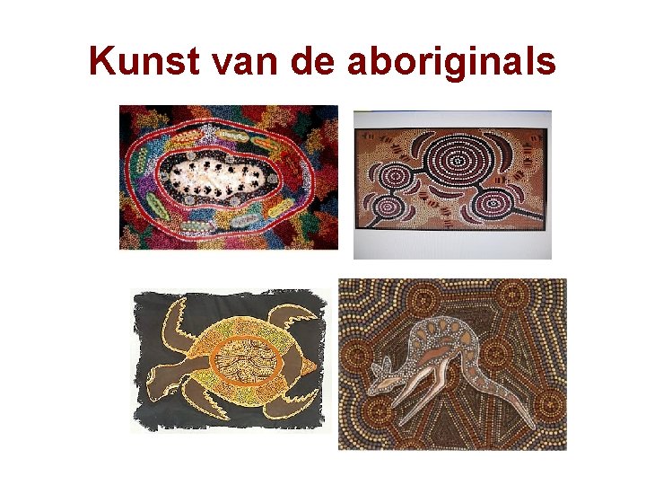 Kunst van de aboriginals 